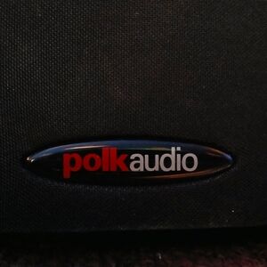 Polkaudio electronic subwoofer. Like new! Black.